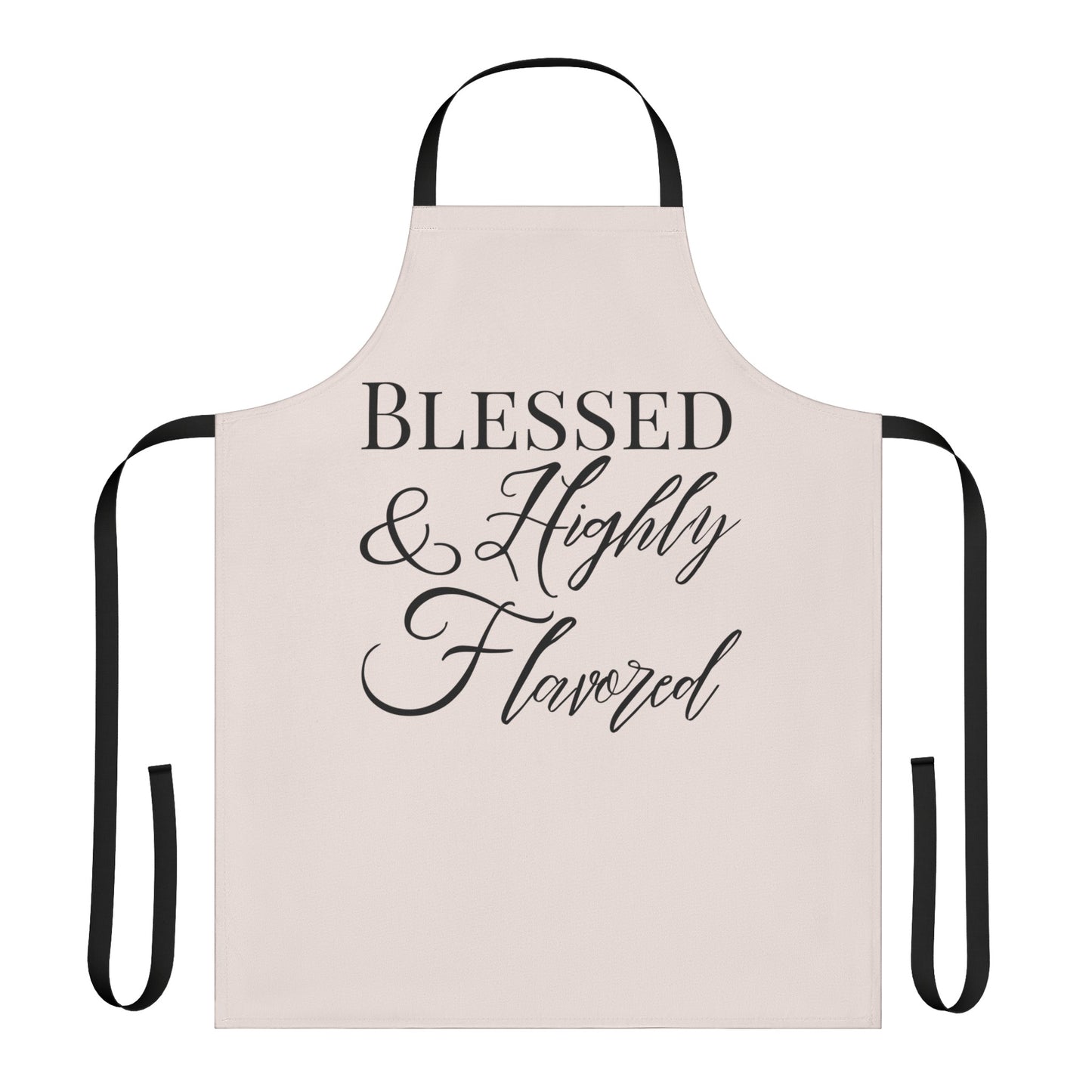 BLESSED & Highly Flavored Apron - New Godis Hair