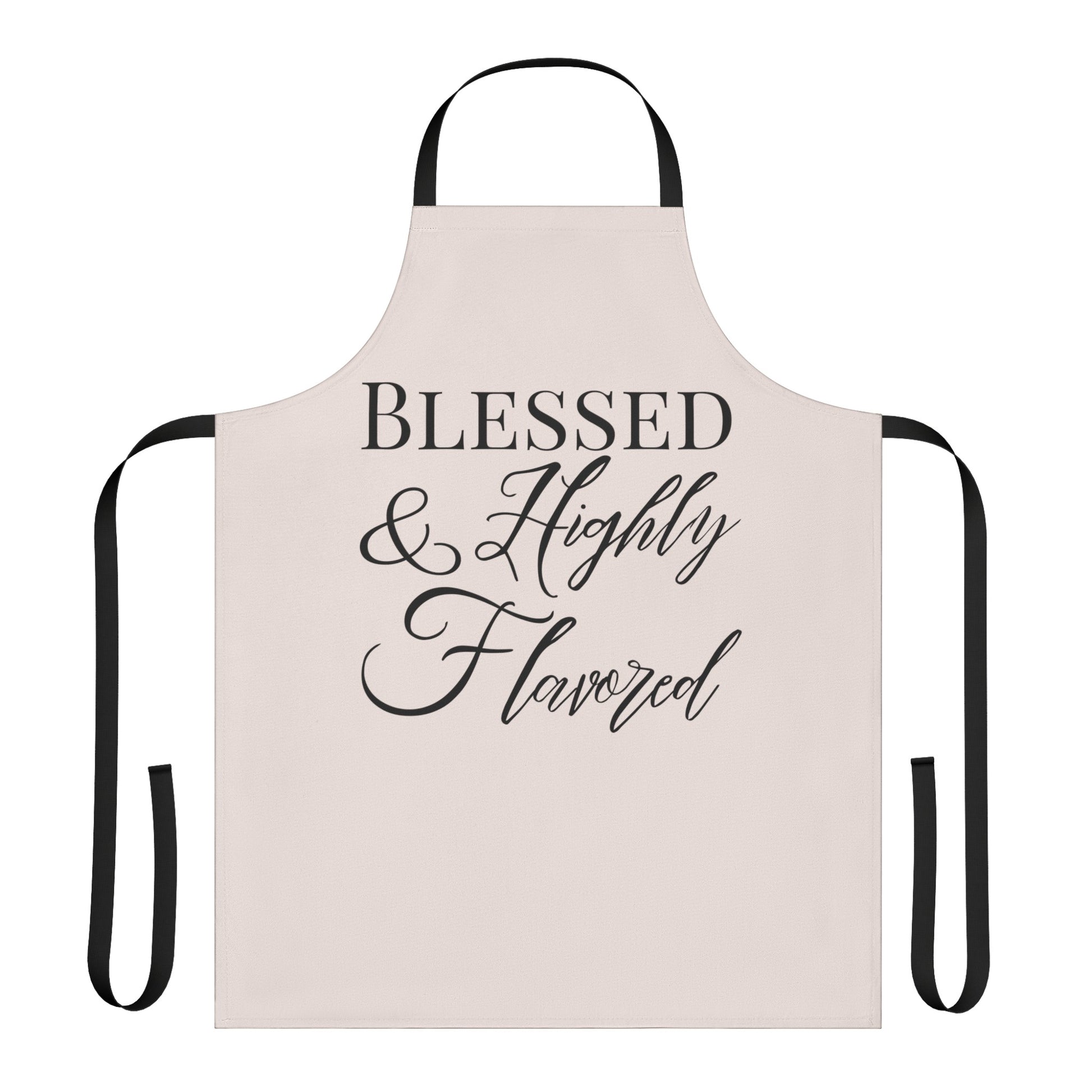 BLESSED & Highly Flavored Apron - New Godis Hair