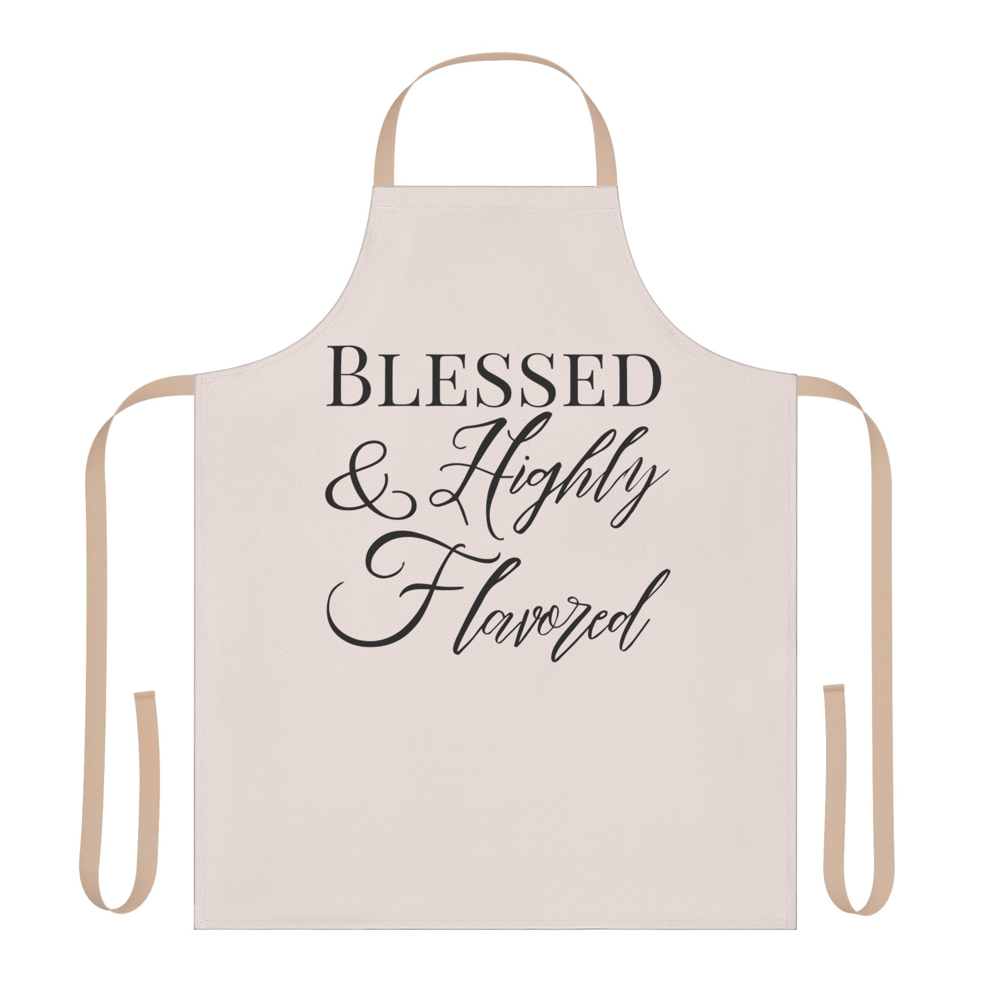 BLESSED & Highly Flavored Apron - New Godis Hair