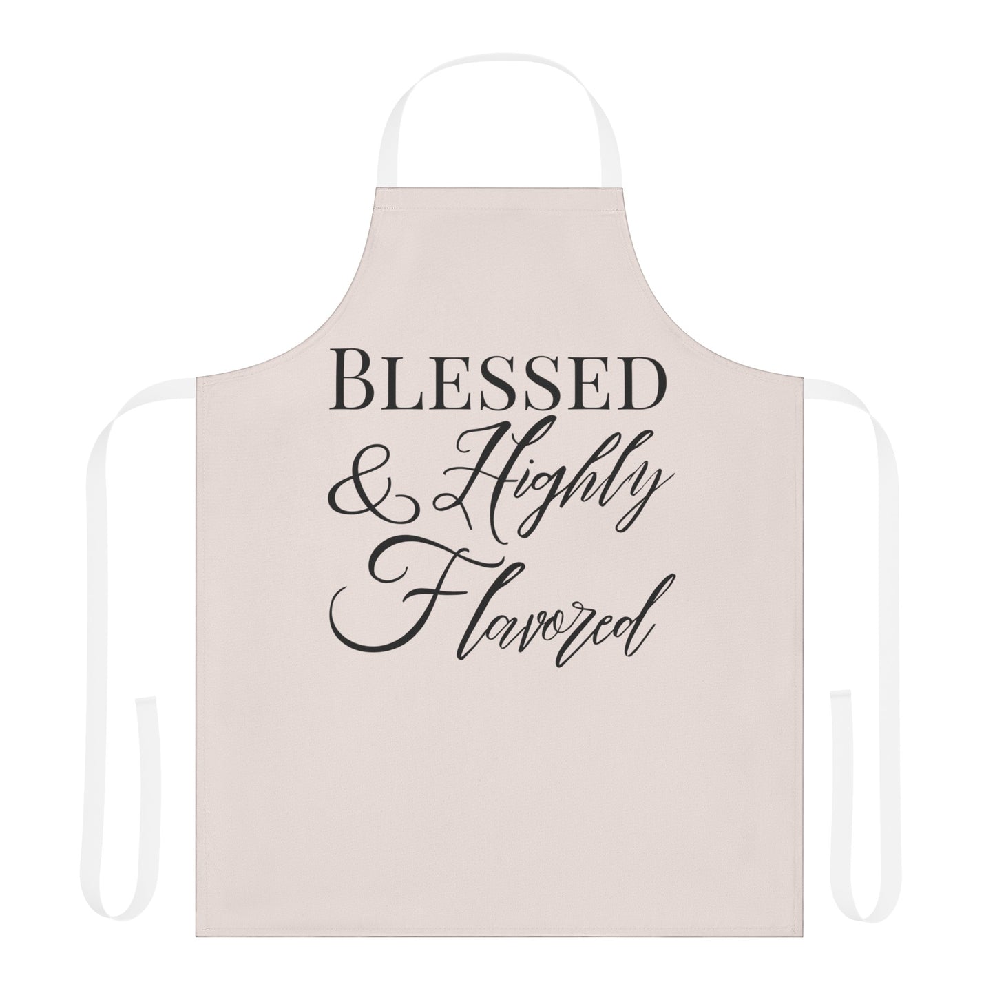 BLESSED & Highly Flavored Apron - New Godis Hair