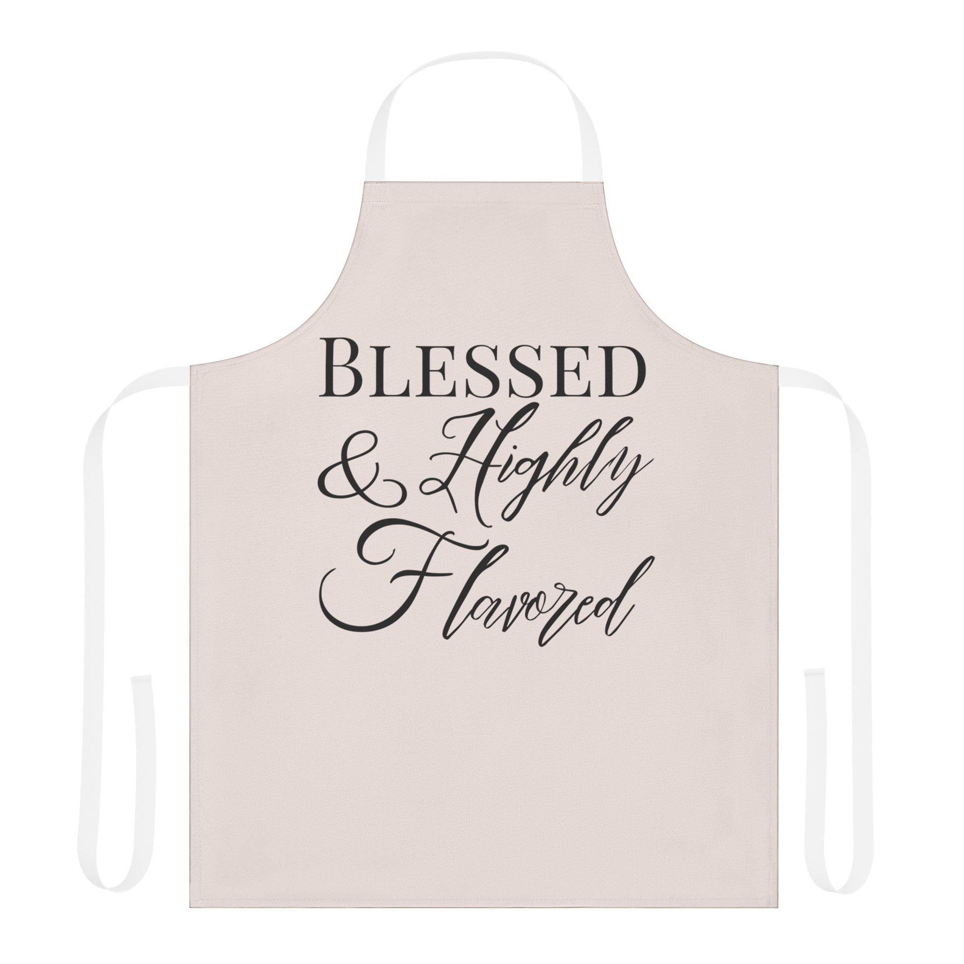 BLESSED & Highly Flavored Apron - New Godis Hair