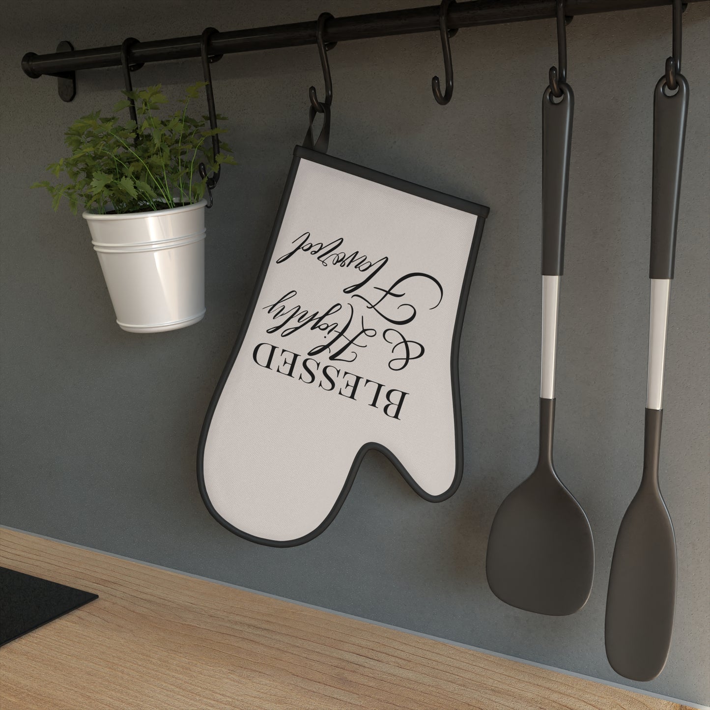 BLESSED & Highly Flavored Oven Glove - New Godis Hair