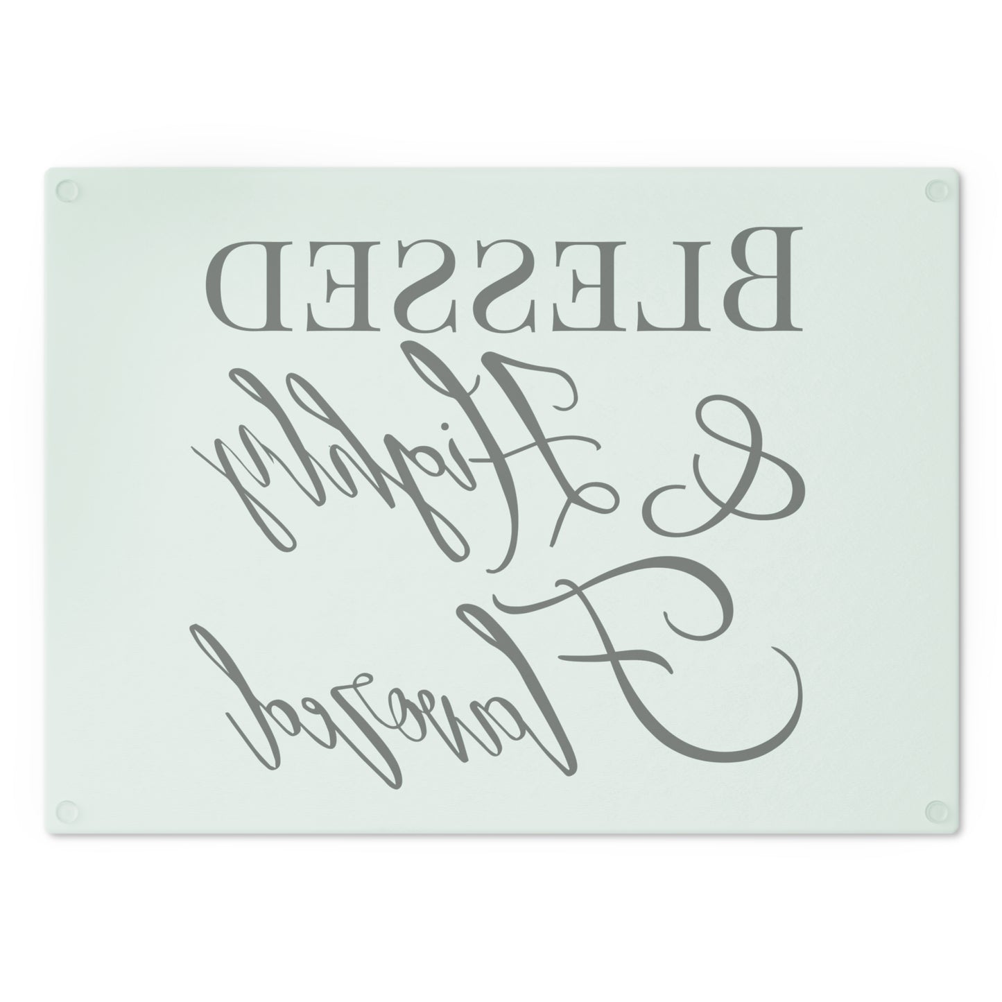 BLESSED & Highly Flavored - Cutting Board - New Godis Hair