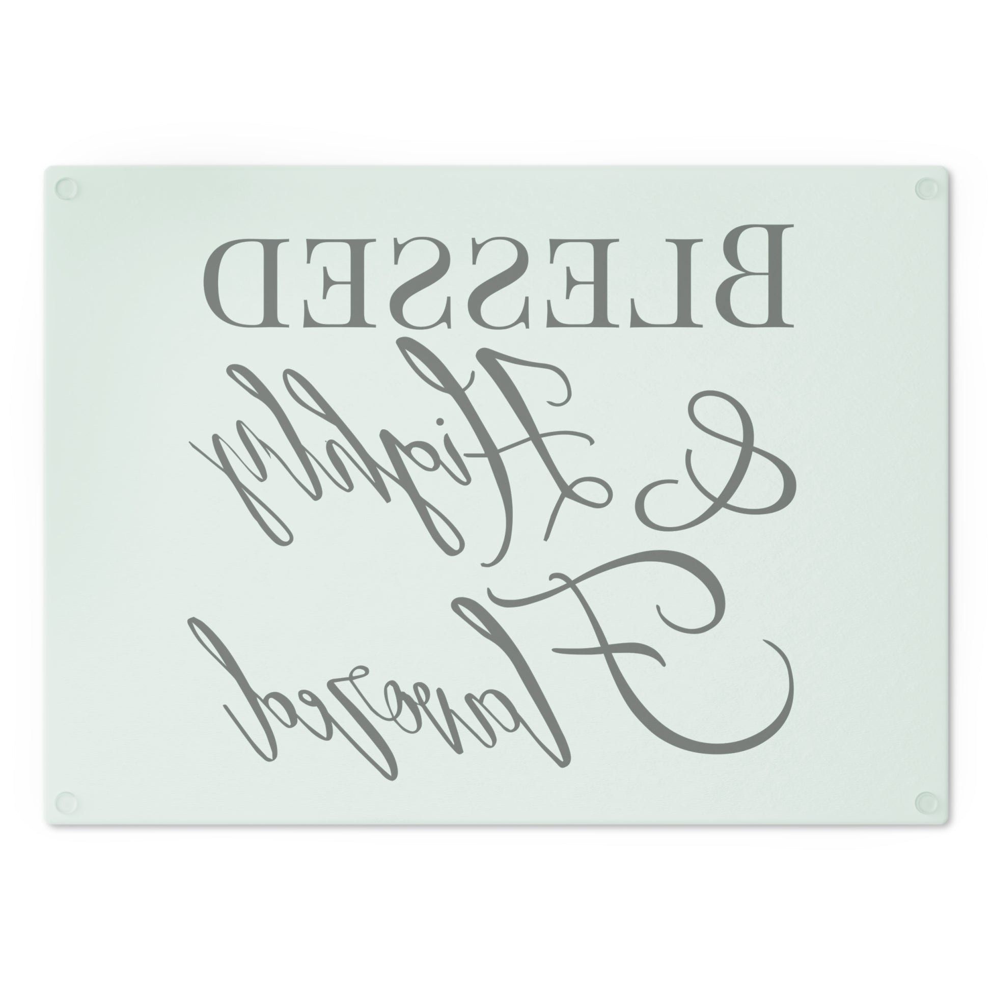 BLESSED & Highly Flavored - Cutting Board - New Godis Hair
