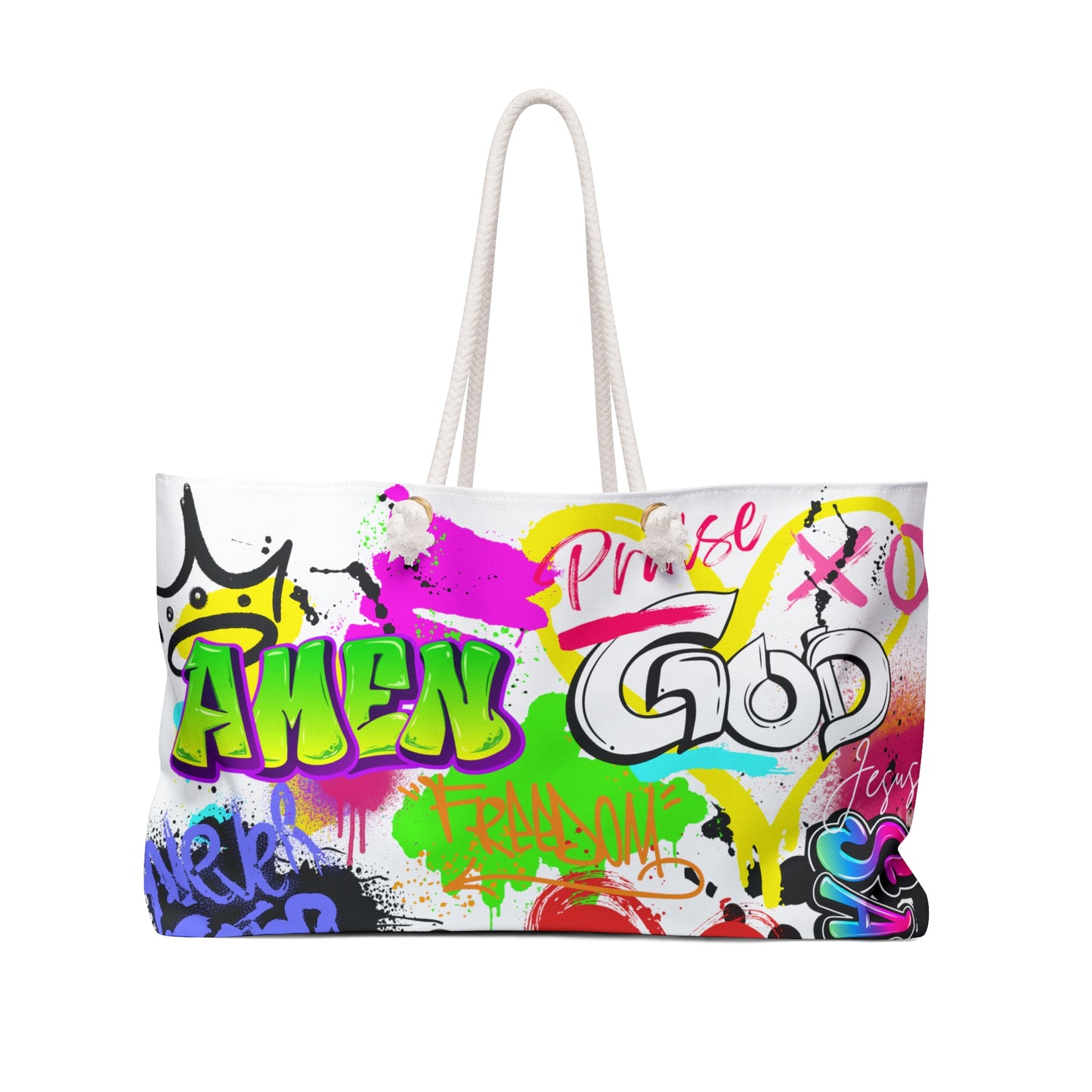 Graffiti Weekender Bag - New Godis Hair