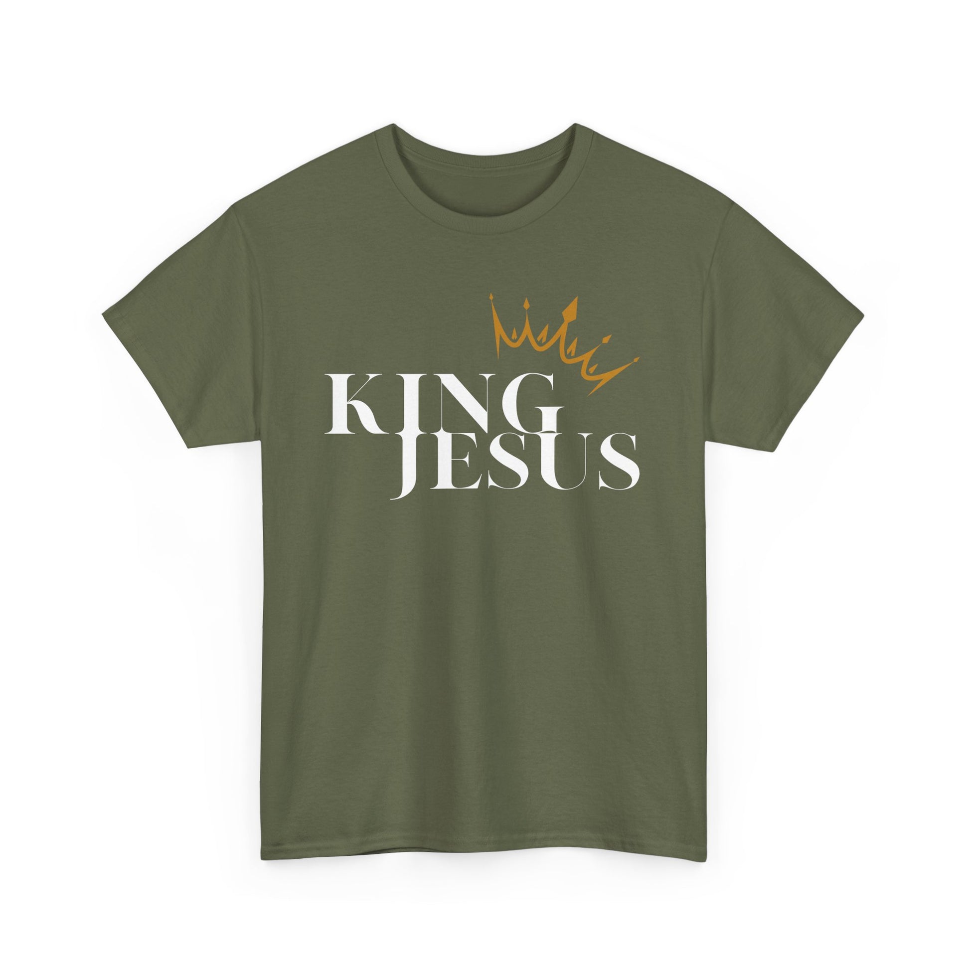 King Jesus - Unisex Heavy Cotton Tee - New Godis Hair
