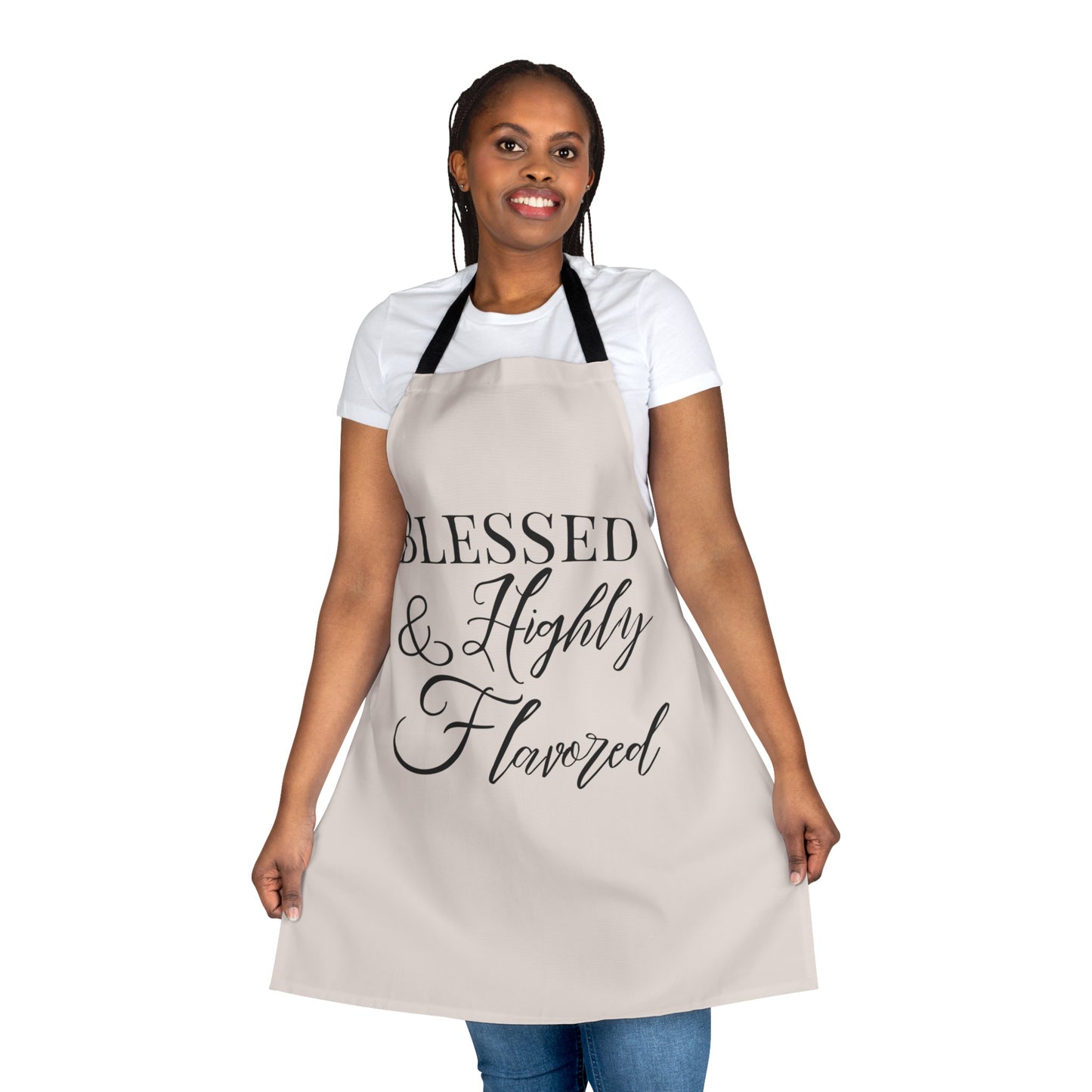 BLESSED & Highly Flavored Apron - New Godis Hair