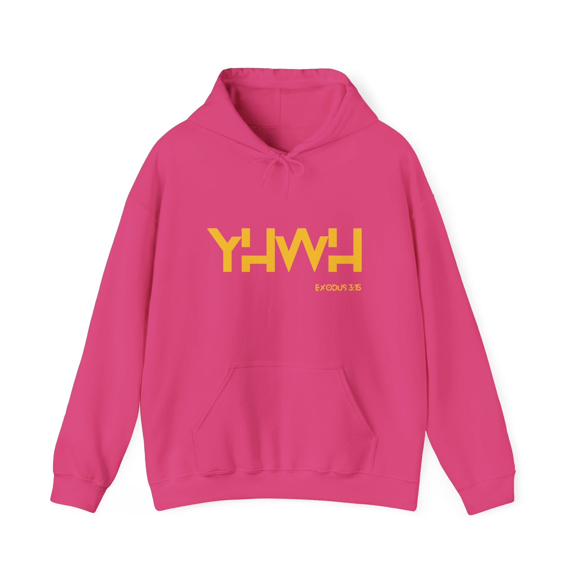 YHWH Unisex Heavy Blend™ Hooded Sweatshirt - New Godis Hair