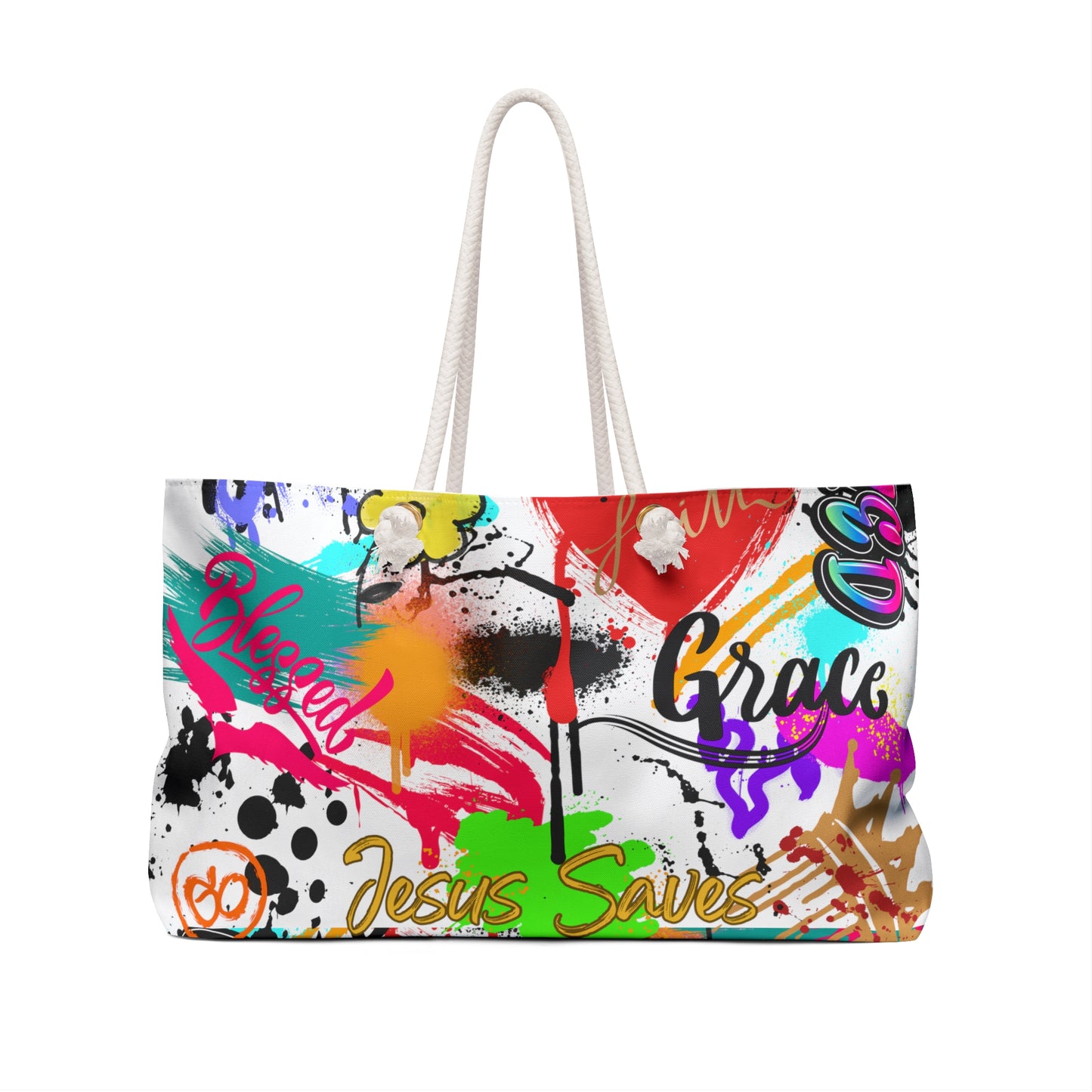 Graffiti Weekender Bag - New Godis Hair