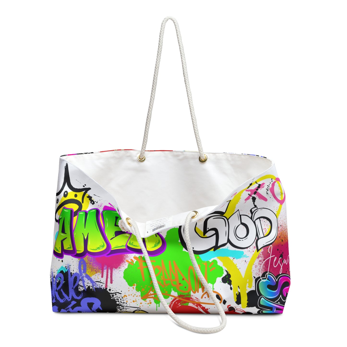 Graffiti Weekender Bag - New Godis Hair