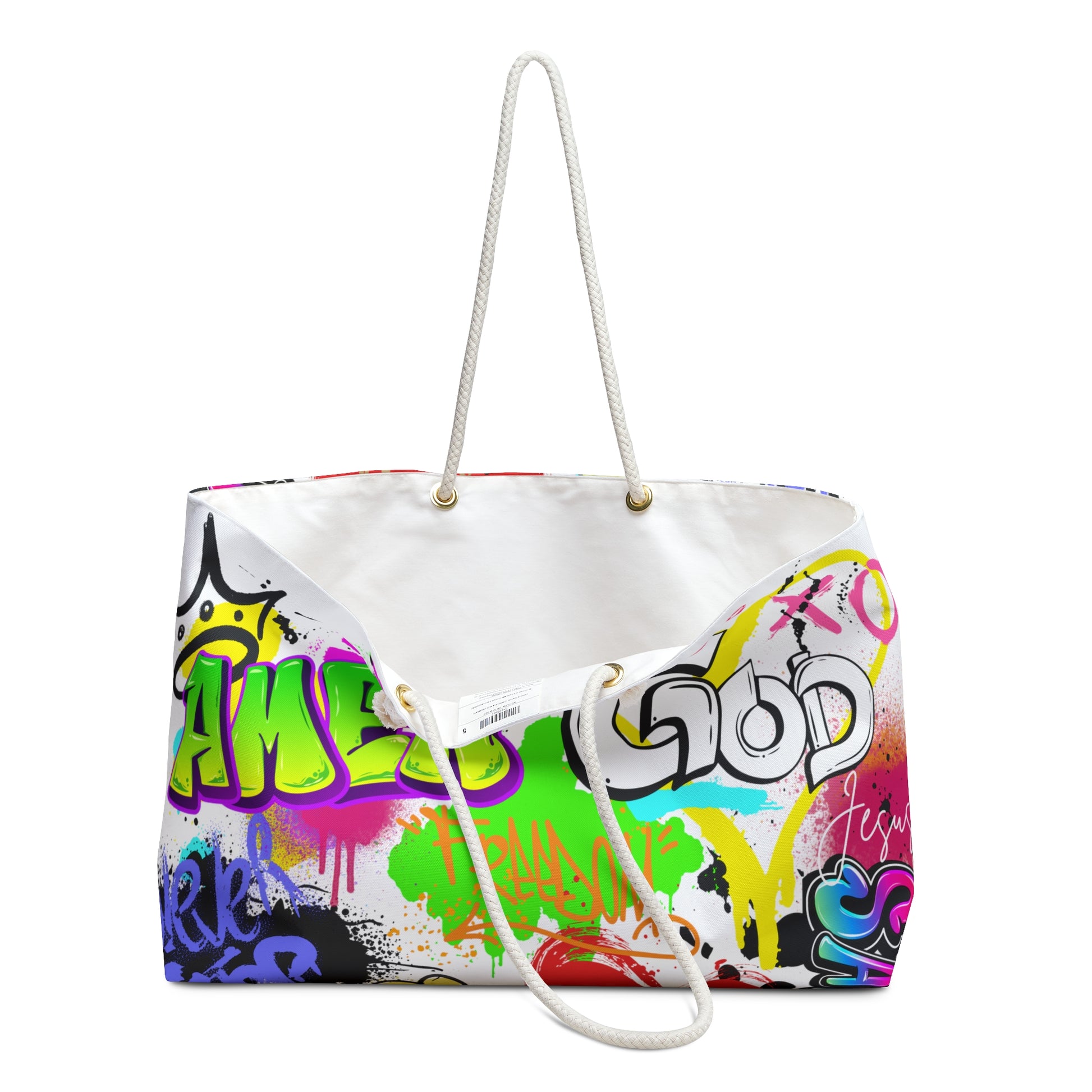 Graffiti Weekender Bag - New Godis Hair