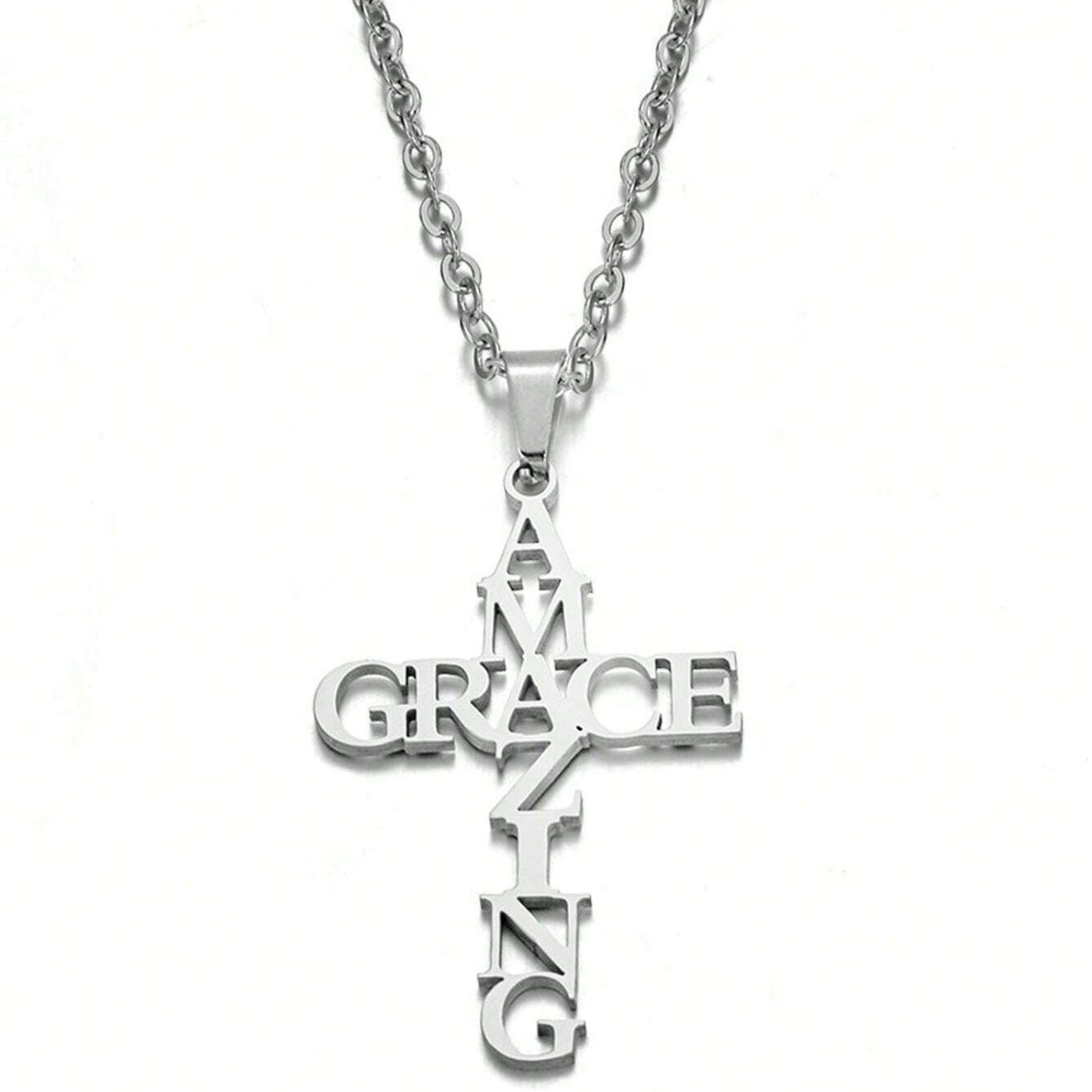 Silvertone 4pc Necklace Set - New Godis Hair