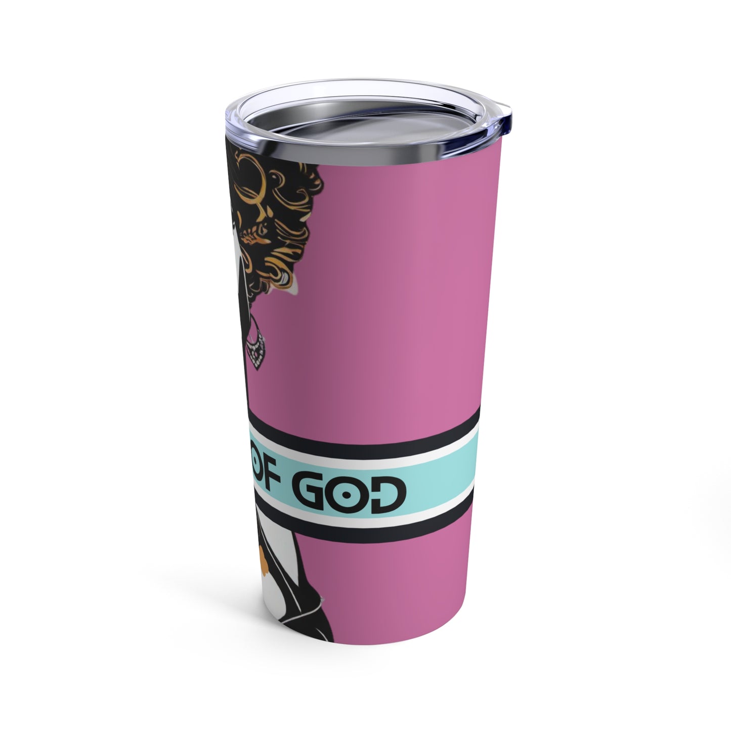 Woman of God Tumbler 20oz - New Godis Hair