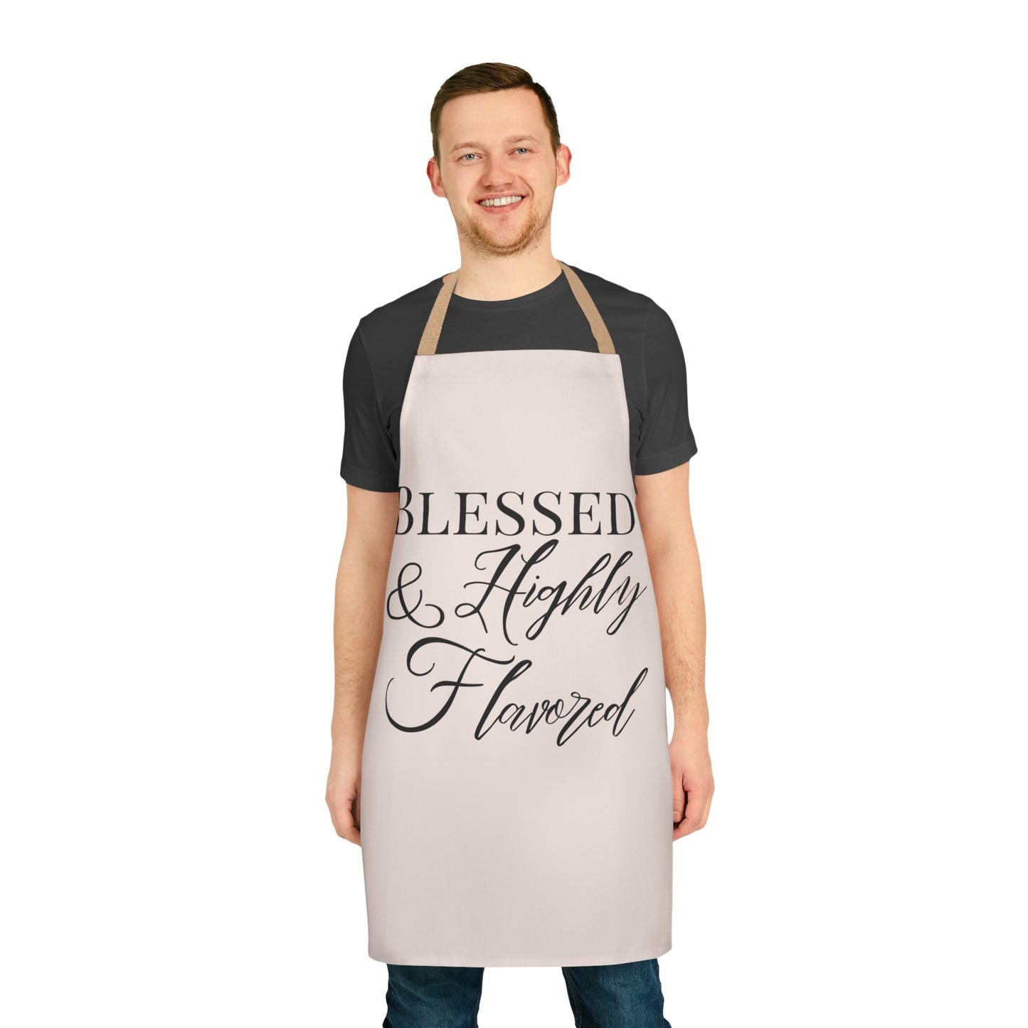 BLESSED & Highly Flavored Apron - New Godis Hair