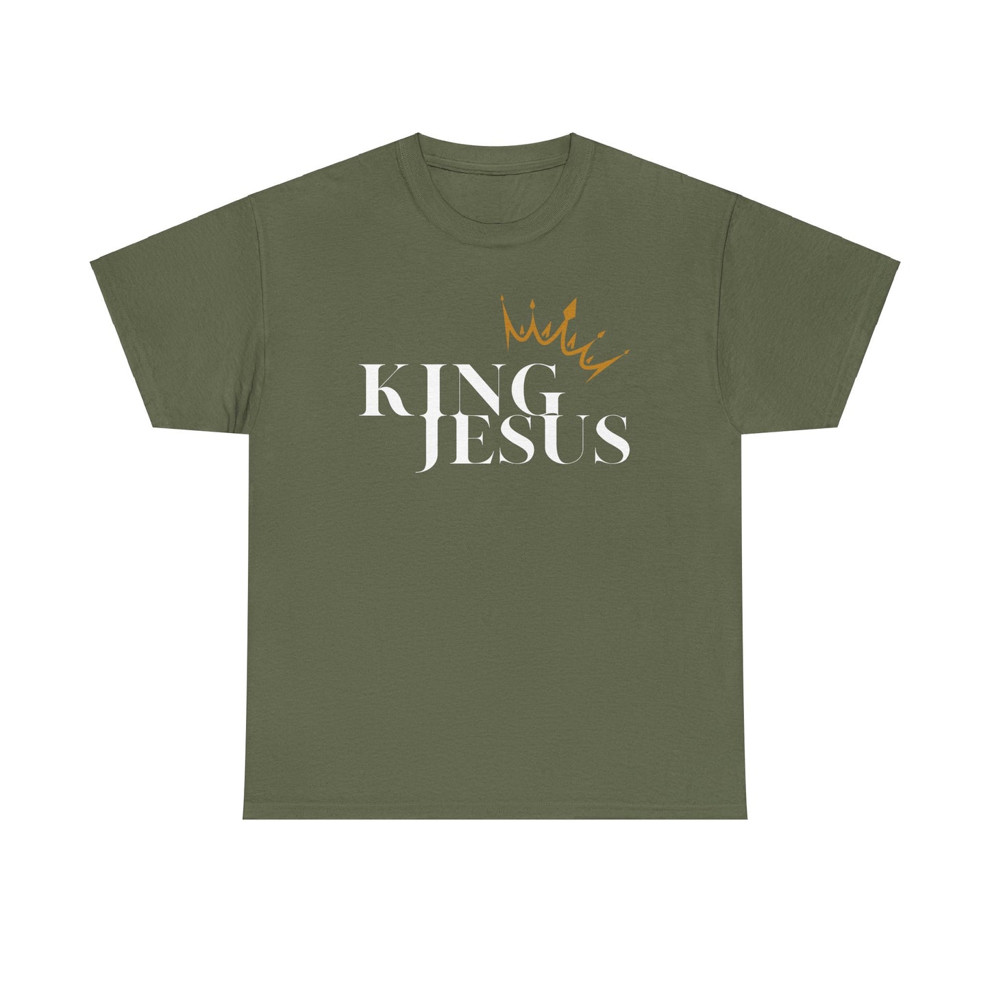 King Jesus - Unisex Heavy Cotton Tee - New Godis Hair