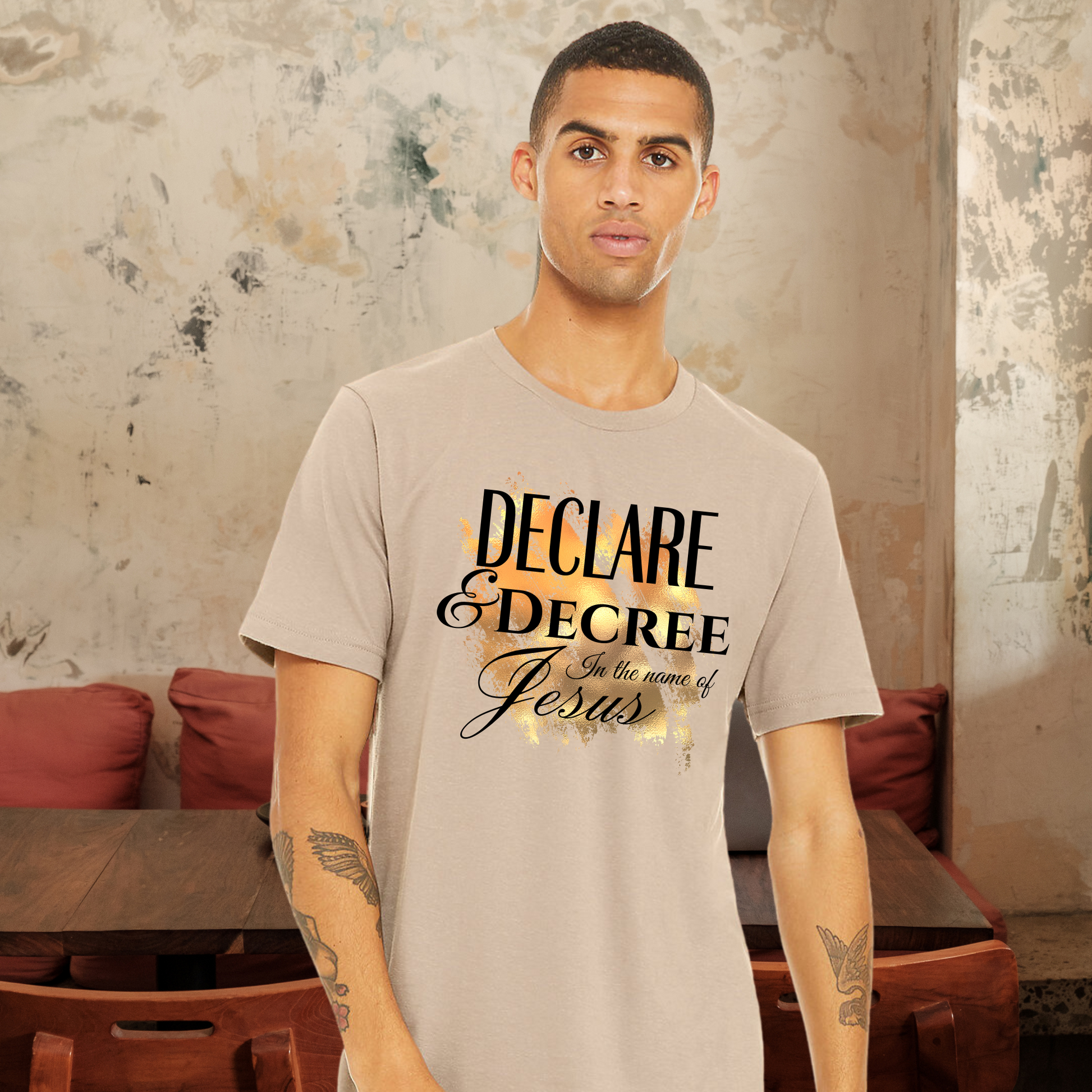 Declare & Decree in the name of Jesus T-Shirt - New Godis Hair