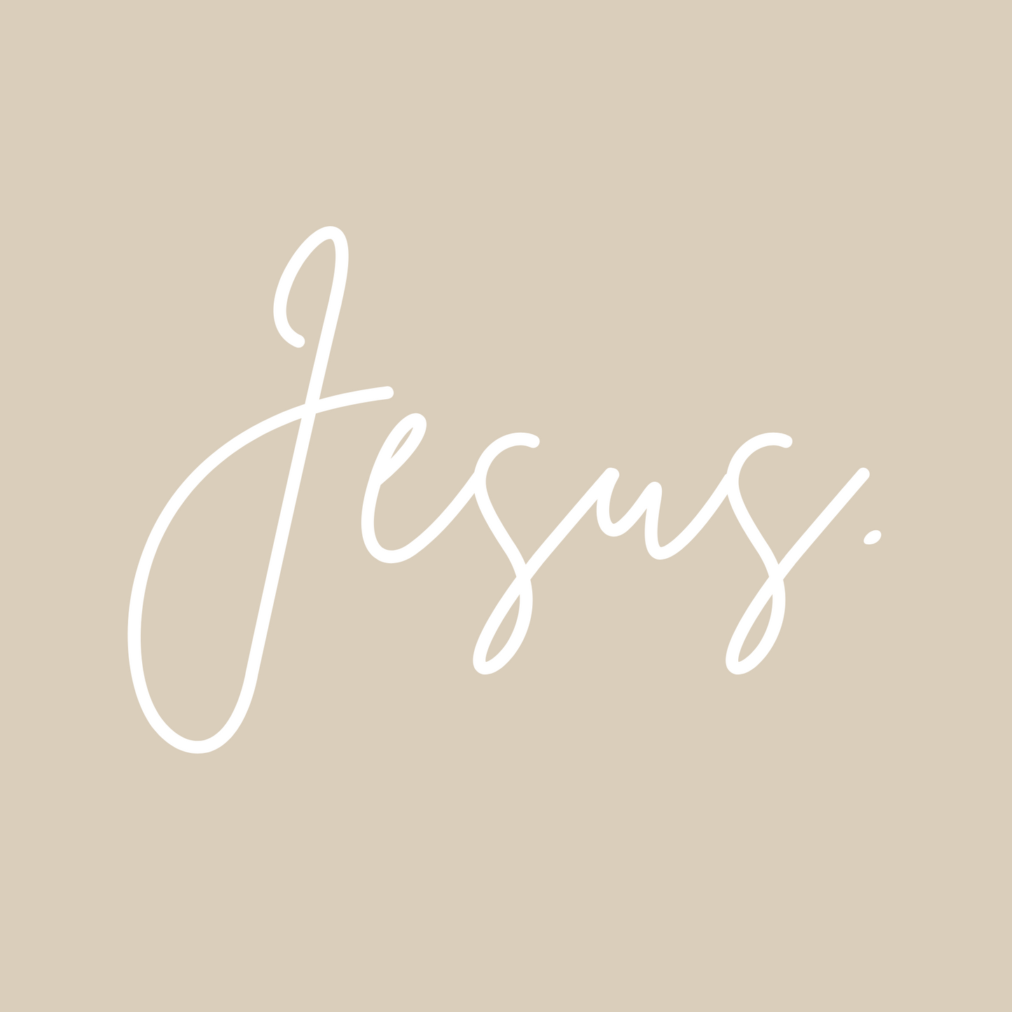Jesus. T-shirt - New Godis Hair
