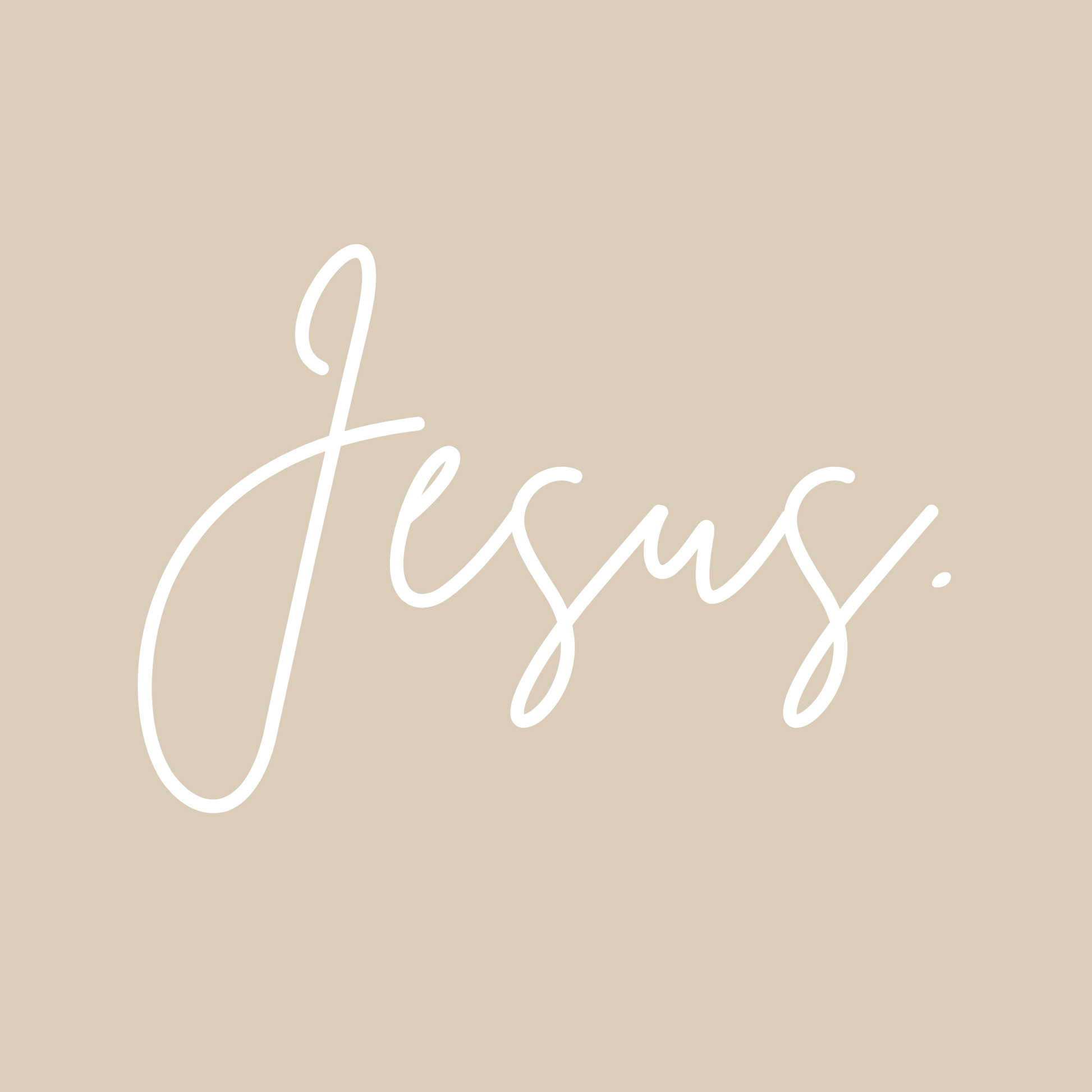 Jesus. T-shirt - New Godis Hair