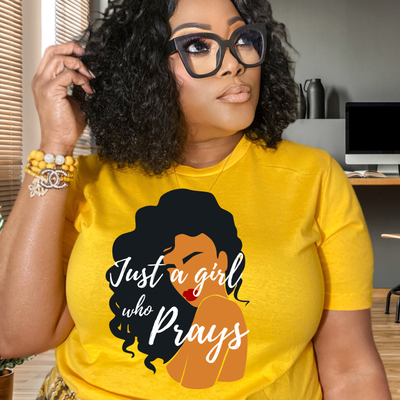 Just a Girl who Prays - New Godis Hair