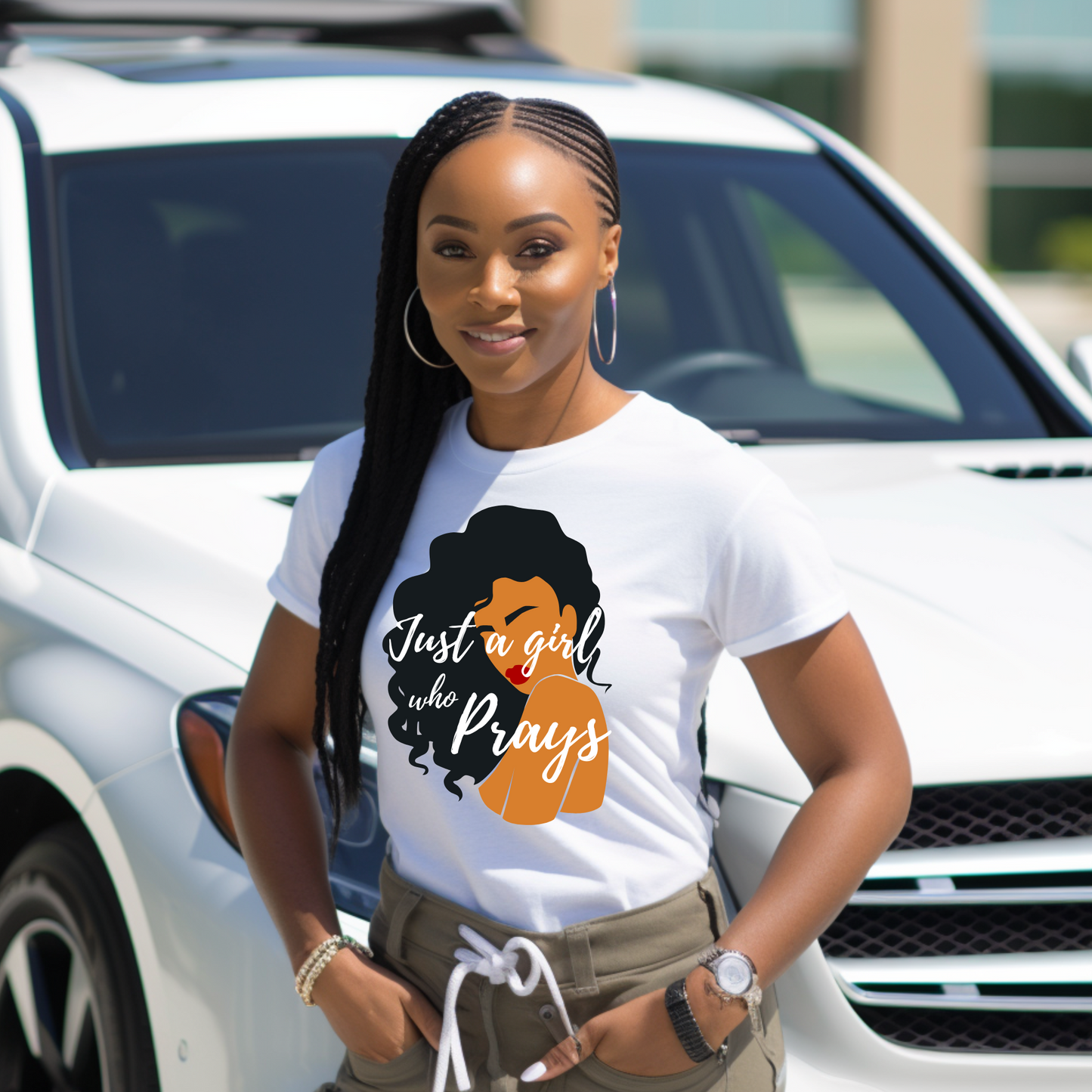 Just a Girl who Prays - New Godis Hair