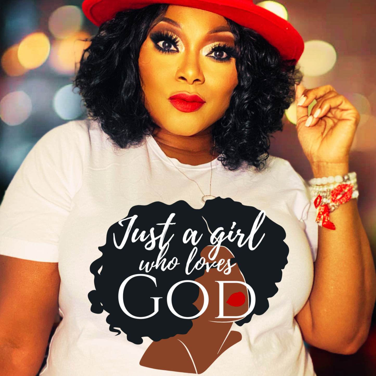 Just a Girl Who Loves God - New Godis Hair