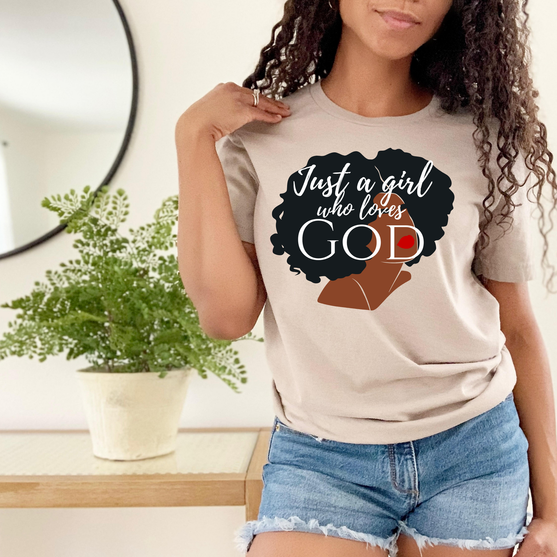 Just a Girl Who Loves God - New Godis Hair