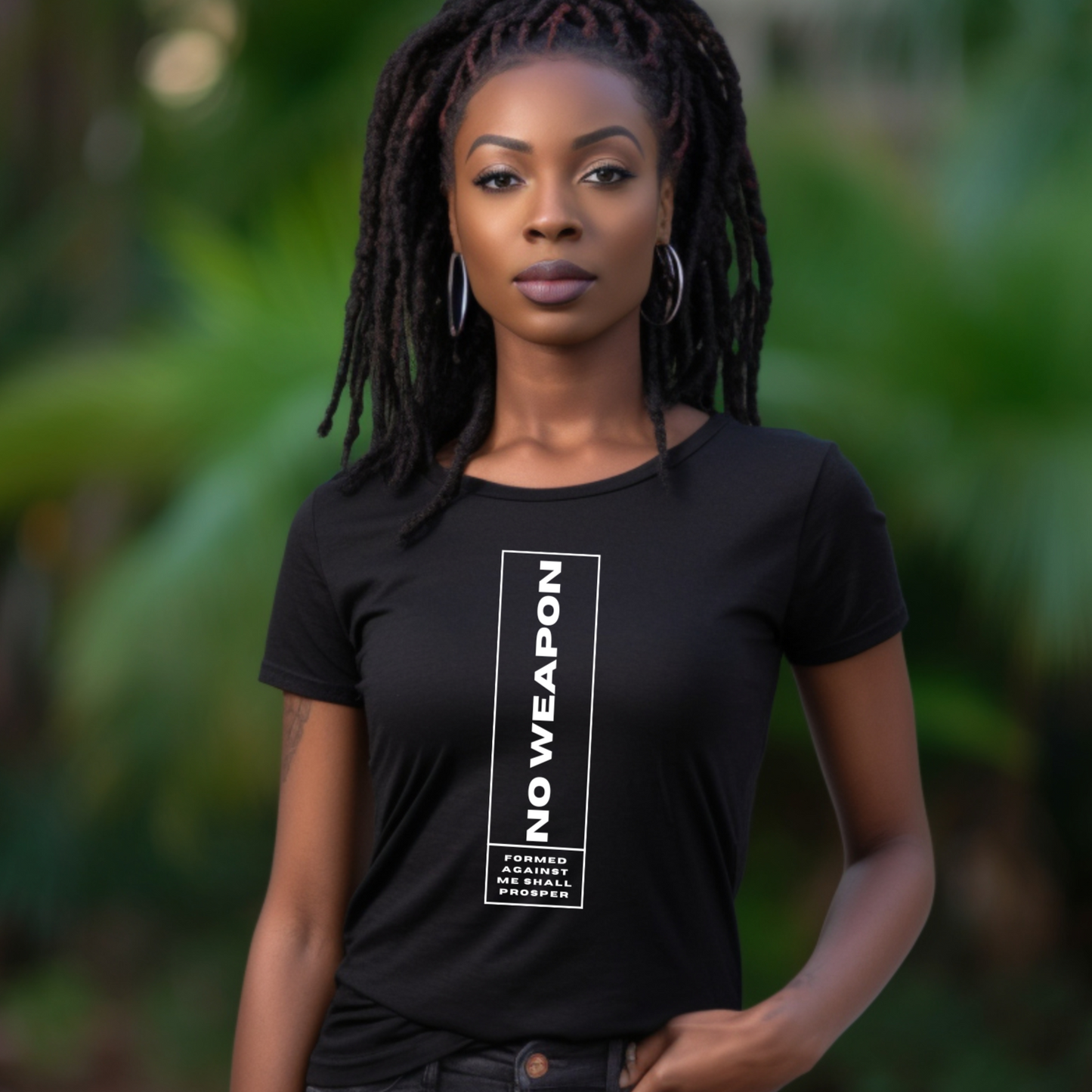 No Weapon Formed Against Me Shall Prosper - New Godis Hair