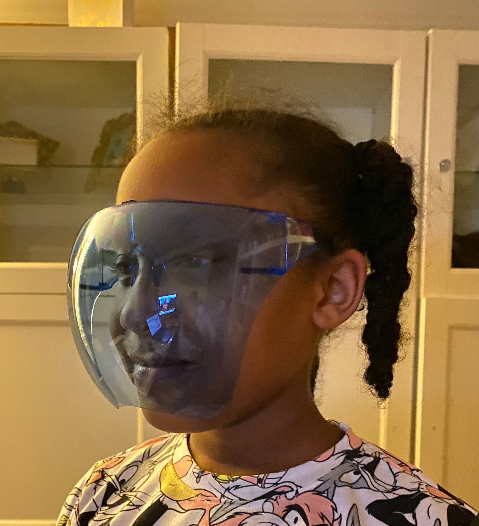 Kids Dome Face Shield Mask - New Godis Hair